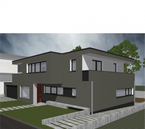 3/21 _ 3D-perspektive straßenfassade _ süd / westen