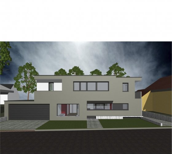 5/21 _ 3D-perspektive straßenfassade _ westen