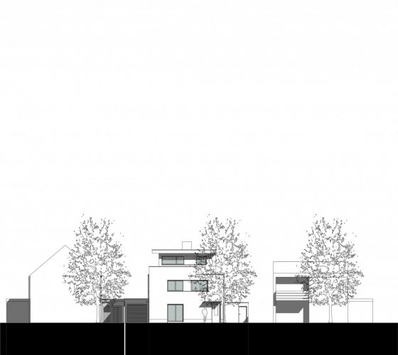 1/17 _ ansicht straßenfassade _ süden