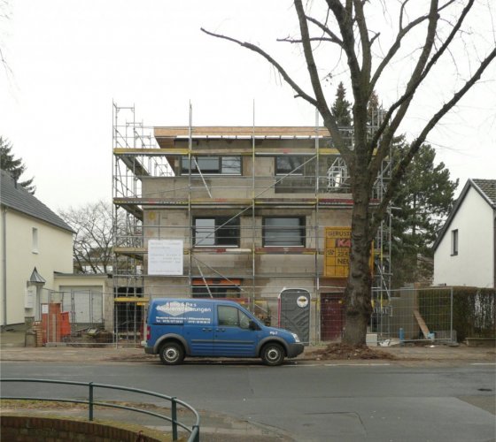 3/17 _ rohbau straßenfassade _ süden