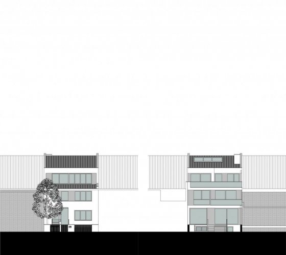 1/26 _ ansicht straßenfassade _ süden