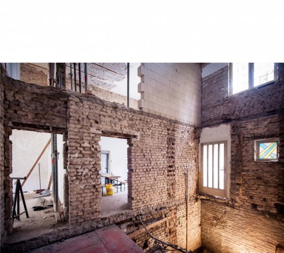 15/26 _ abbruch _ treppenhaus bestand + geschoßdecken
