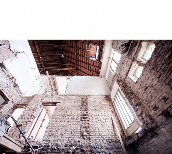 13/26 _ abbruch _ treppenhaus bestand + geschoßdecken