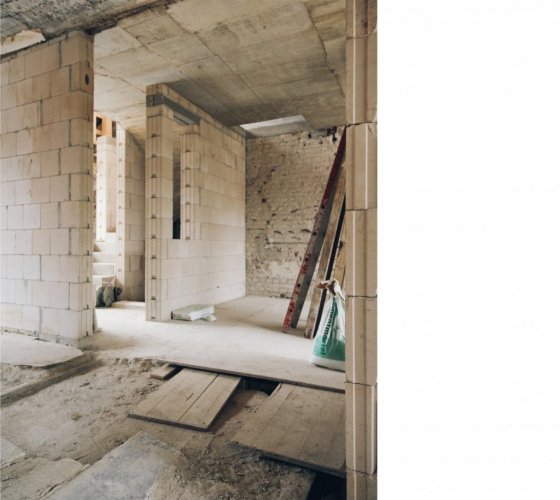 19/26 _ rohbau _ neue raumaufteilung