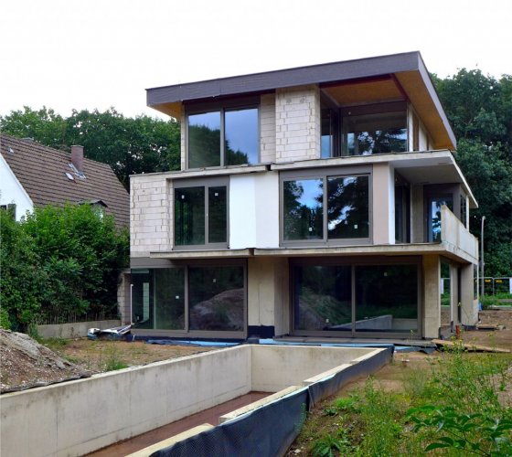 10/23 _ baustelle _ gartenfassade