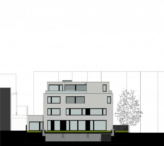 22/23 _ ansicht gartenfassade _ süd-ost
