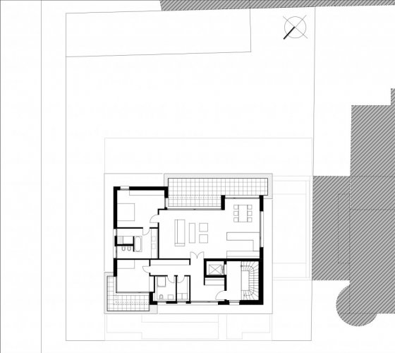 13/23 _ grundriß staffelgeschoß