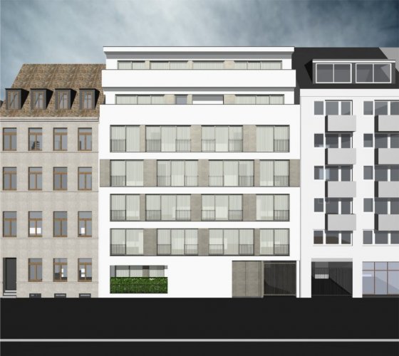 4/15 _ 3D-perspektive _ straßenfassade osten